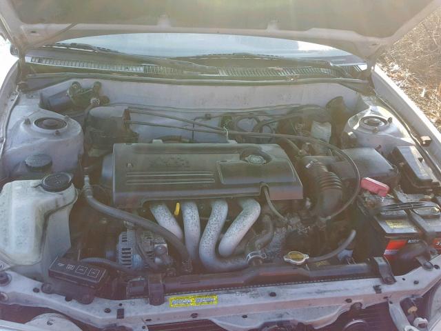 2T1BR12E3YC267857 - 2000 TOYOTA COROLLA VE SILVER photo 7