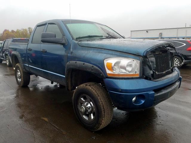 3D7KS28C16G132532 - 2006 DODGE RAM 2500 S Կապույտ լուսանկար 1