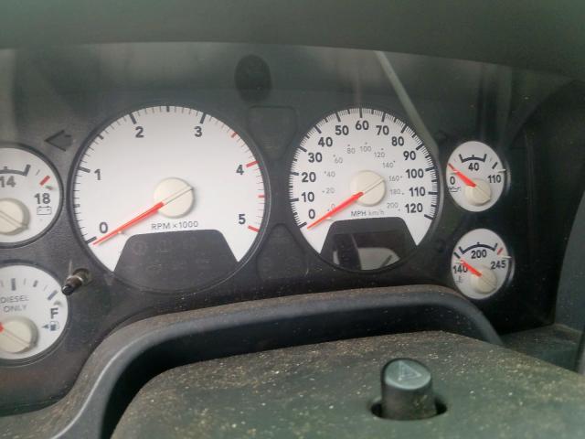 3D7KS28C16G132532 - 2006 DODGE RAM 2500 S Կապույտ լուսանկար 8