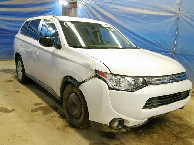 JA4AD2A3XEZ006396 - 2014 MITSUBISHI OUTLANDER WHITE photo 1