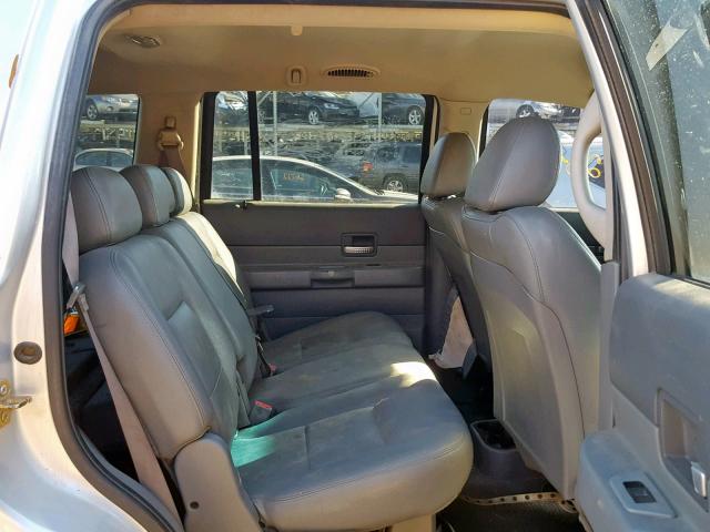 1D4HB48D05F549362 - 2005 DODGE DURANGO SL SILVER photo 6