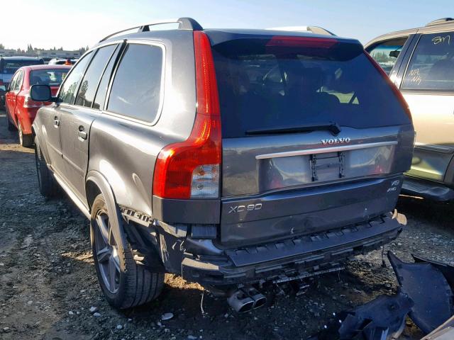 YV4CT852771376306 - 2007 VOLVO XC90 SPORT GRAY photo 3