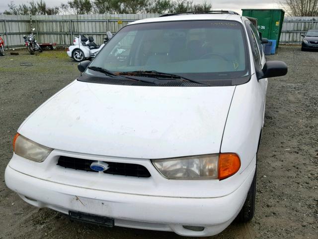 2FMDA5145WBA99513 - 1998 FORD WINDSTAR W WHITE photo 9