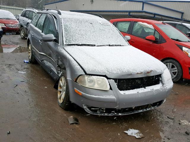 WVWVD63B44E060642 - 2004 VOLKSWAGEN PASSAT GLS GRAY photo 1