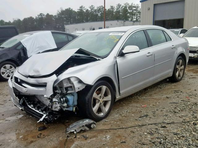 1G1ZC5E17BF276956 - 2011 CHEVROLET MALIBU 1LT 银色 照片 2