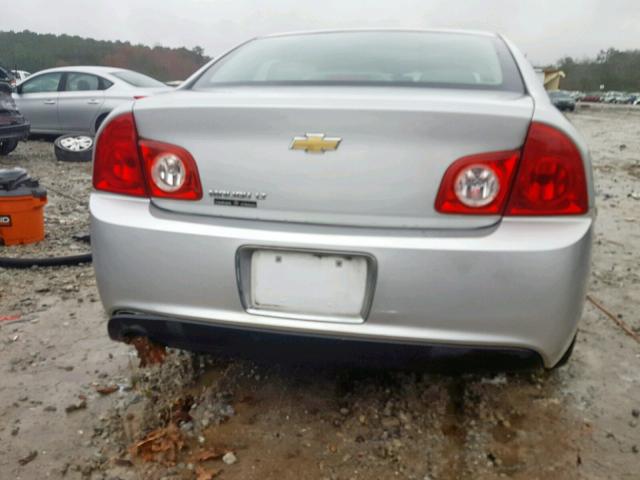 1G1ZC5E17BF276956 - 2011 CHEVROLET MALIBU 1LT 银色 照片 9