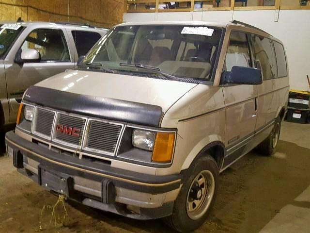 1GKDM19Z8NB515311 - 1992 GMC SAFARI XT BROWN photo 2