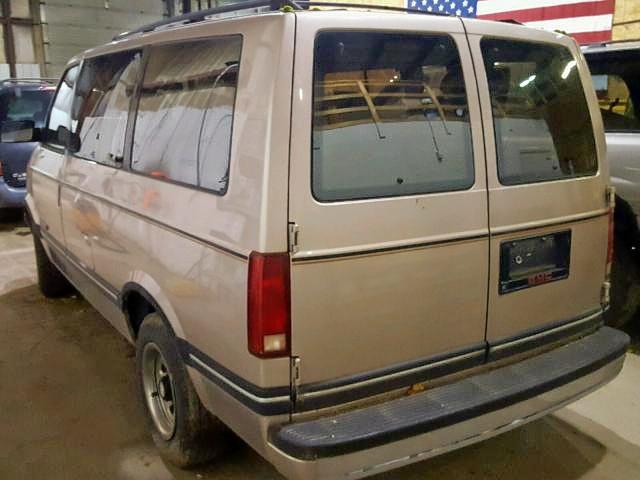 1GKDM19Z8NB515311 - 1992 GMC SAFARI XT BROWN photo 3