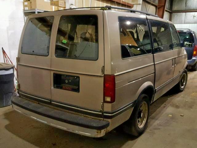 1GKDM19Z8NB515311 - 1992 GMC SAFARI XT BROWN photo 4