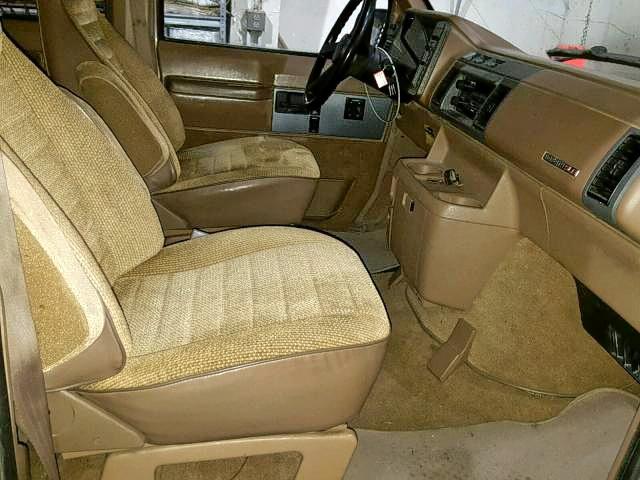 1GKDM19Z8NB515311 - 1992 GMC SAFARI XT BROWN photo 5