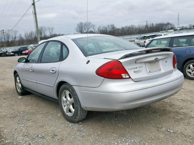 1FAFP55U93G127636 - 2003 FORD TAURUS SES SILVER photo 3