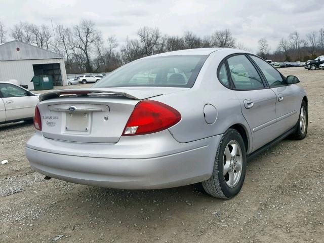 1FAFP55U93G127636 - 2003 FORD TAURUS SES SILVER photo 4