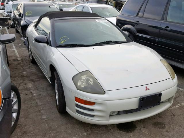 4A3AE45G91E181846 - 2001 MITSUBISHI ECLIPSE SP WHITE photo 1