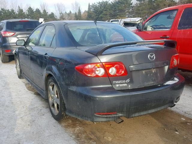 1YVHP80D855M03101 - 2005 MAZDA 6 S GRAY photo 3