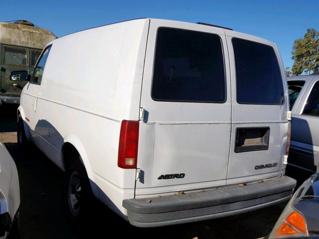 1GCDL19X42B121927 - 2002 CHEVROLET ASTRO WHITE photo 3