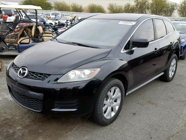 JM3ER29L680196520 - 2008 MAZDA CX-7 BLACK photo 2