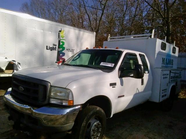 1FDAX57P83EC58723 - 2003 FORD F550 SUPER WHITE photo 2