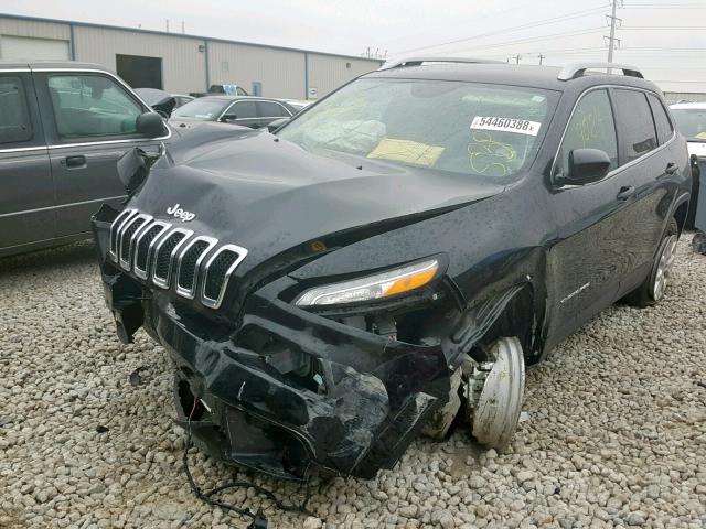 1C4PJMCB9JD528419 - 2018 JEEP CHEROKEE L BLACK photo 2