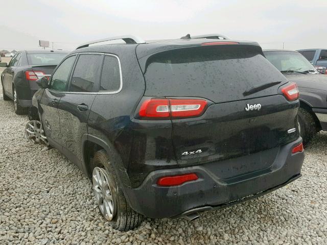 1C4PJMCB9JD528419 - 2018 JEEP CHEROKEE L BLACK photo 3