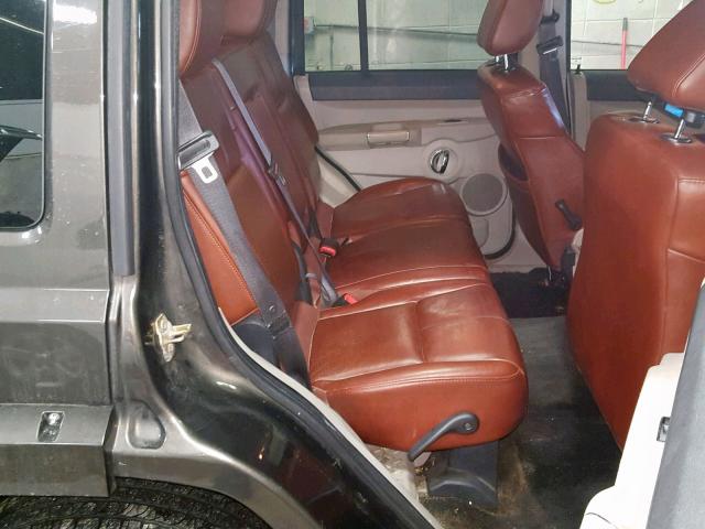 1J8HG58N26C285750 - 2006 JEEP COMMANDER Boz foto 6