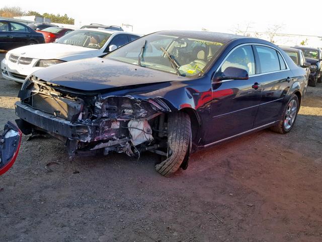 1G1ZC5EB1AF237318 - 2010 CHEVROLET MALIBU 1LT BLUE photo 2