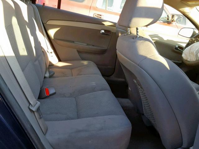 1G1ZC5EB1AF237318 - 2010 CHEVROLET MALIBU 1LT BLUE photo 6