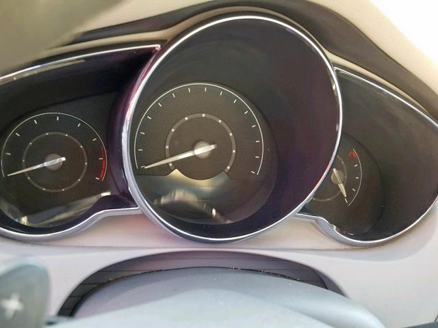 1G1ZC5EB1AF237318 - 2010 CHEVROLET MALIBU 1LT BLUE photo 8