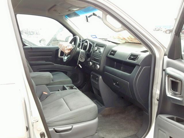 2HJYK16438H508401 - 2008 HONDA RIDGELINE SILVER photo 5