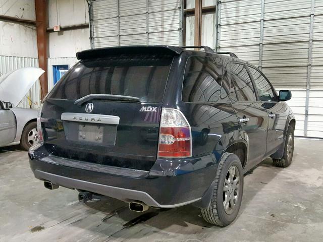 2HNYD18686H502033 - 2006 ACURA MDX TOURIN BLACK photo 4