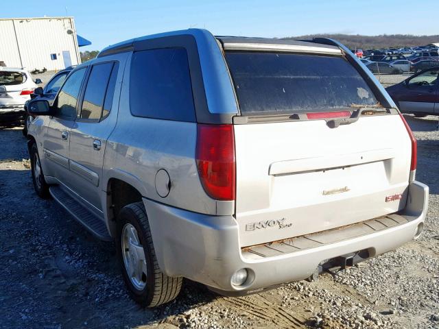 1GKES12P246213488 - 2004 GMC ENVOY XUV SILVER photo 3