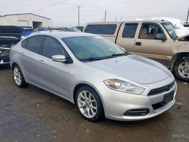 1C3CDFBA0DD318293 - 2013 DODGE DART SXT SILVER photo 1