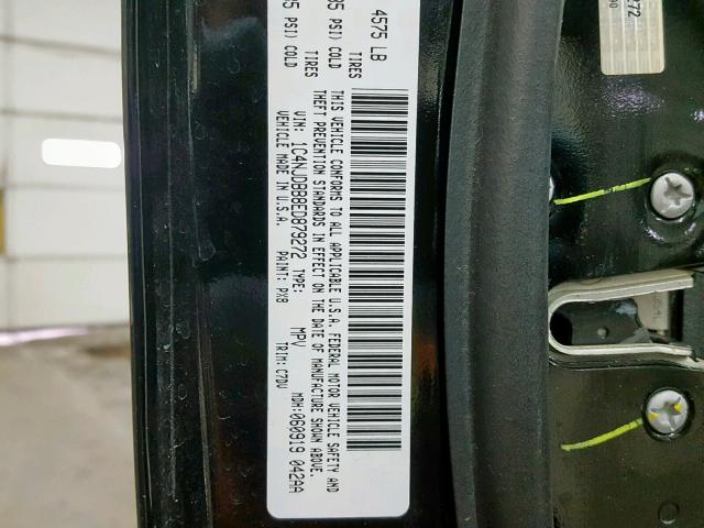 1C4NJDBB8ED879272 - 2014 JEEP COMPASS SP 黑色 照片 10