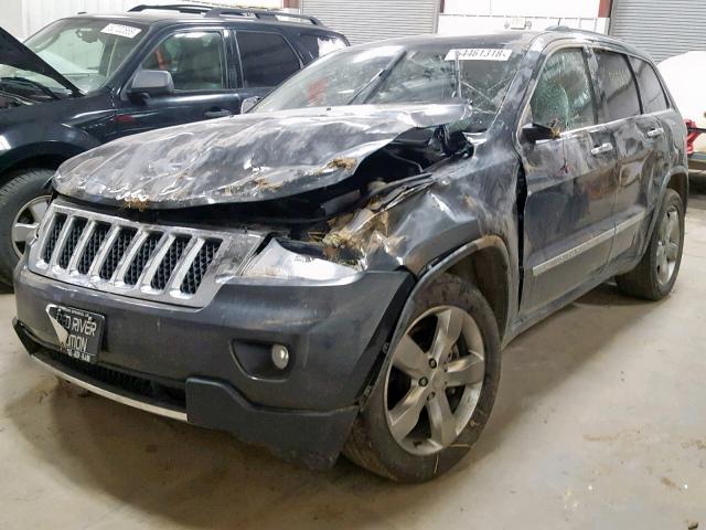 1J4RR6GT3BC606372 - 2011 JEEP GRAND CHER GRAY photo 2