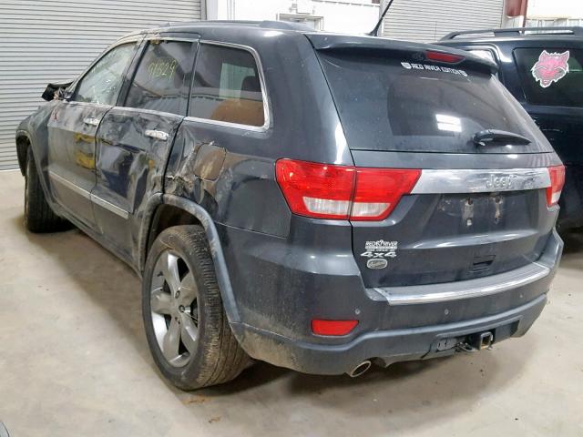 1J4RR6GT3BC606372 - 2011 JEEP GRAND CHER GRAY photo 3