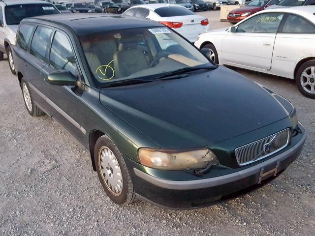 YV1SW58D312071012 - 2001 VOLVO V70 2.4T GREEN photo 1