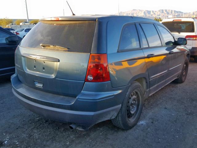 2A8GM48L07R141913 - 2007 CHRYSLER PACIFICA BLUE photo 4