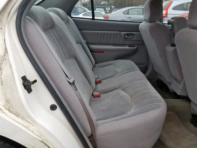 2G4WS52JX31223836 - 2003 BUICK CENTURY CU WHITE photo 6