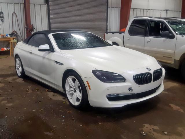 WBALZ3C52CDL70386 - 2012 BMW 650 I WHITE photo 1