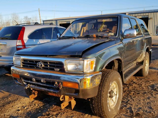 JT3VN39W5R0130826 - 1994 TOYOTA 4RUNNER VN GREEN photo 2