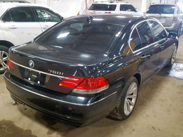 WBAHL83518DT13429 - 2008 BMW 750 I BLACK photo 4