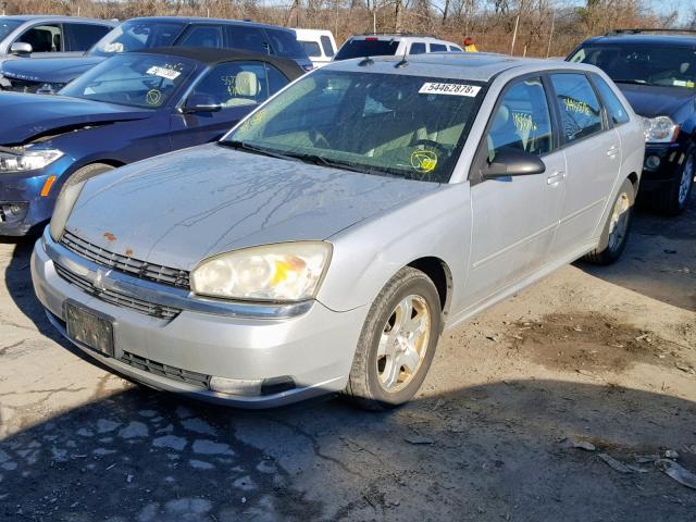 1G1ZU64844F248486 - 2004 CHEVROLET MALIBU MAX ვერცხლისფერი ფოტო 2