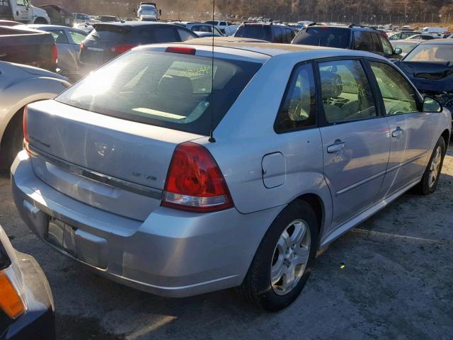 1G1ZU64844F248486 - 2004 CHEVROLET MALIBU MAX ვერცხლისფერი ფოტო 4