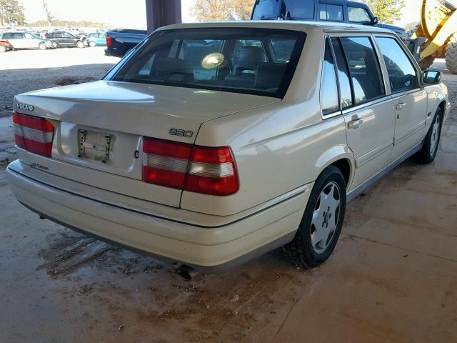 YV1KS9605T1079169 - 1996 VOLVO 960 WHITE photo 4