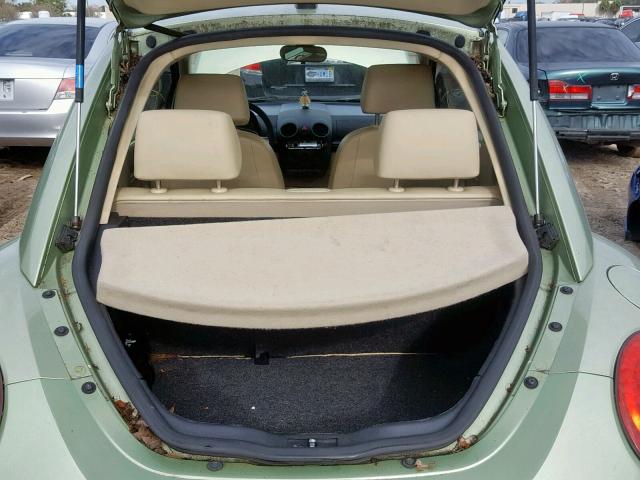 3VWRW31C18M503509 - 2008 VOLKSWAGEN NEW BEETLE GREEN photo 9