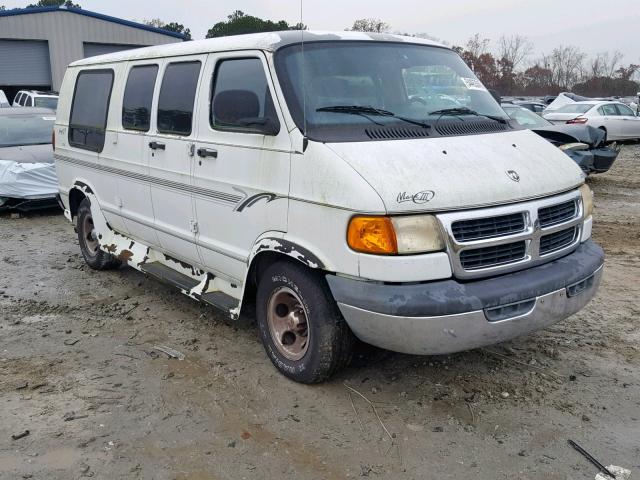 2B6HB11YXYK129384 - 2000 DODGE RAM VAN B1 WHITE photo 1