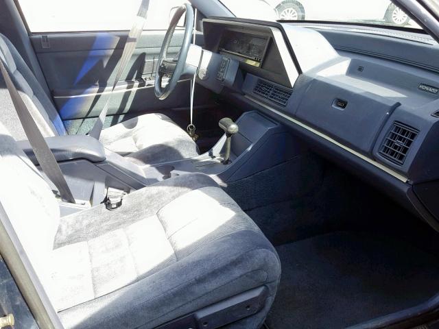 2B3CB56U4LH703357 - 1990 DODGE MONACO LE BLUE photo 5