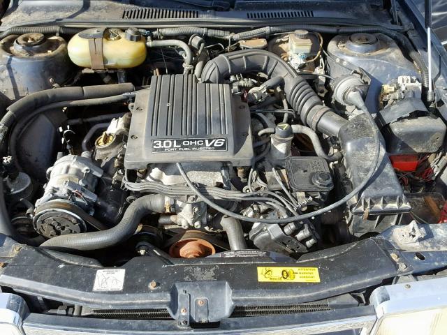 2B3CB56U4LH703357 - 1990 DODGE MONACO LE BLUE photo 7