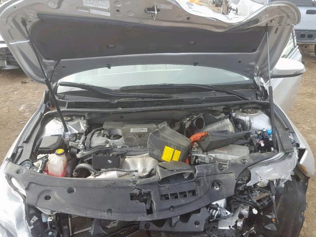 4T1BD1EB1EU024316 - 2014 TOYOTA AVALON HYB SILVER photo 7