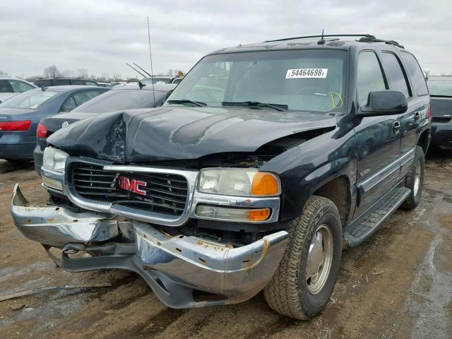 1GKEK13ZX3J346012 - 2003 GMC YUKON BLACK photo 2