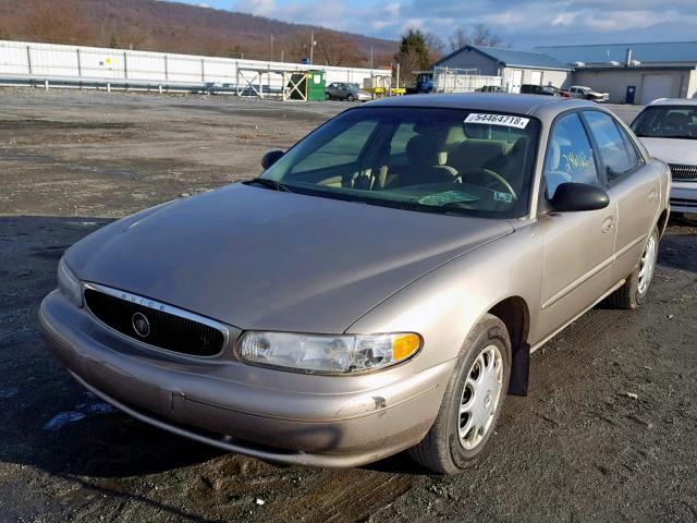 2G4WS52J031240340 - 2003 BUICK CENTURY CU TAN photo 2